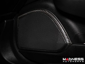 Alfa Romeo Giulia Speaker Frame Trim - Carbon Fiber